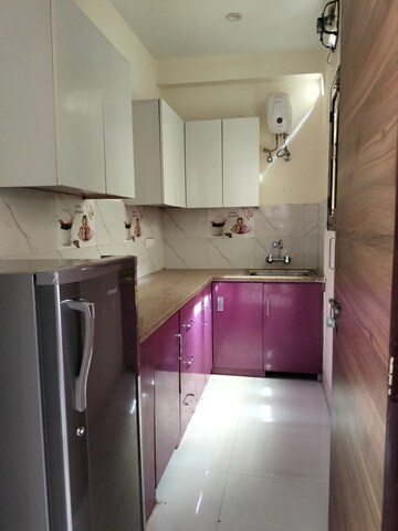 Kitchen in 2 BHK Builder Floor at Ansal Sushant Lok I, Sector 43 – for Rent