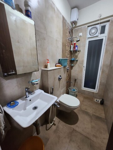 Bathroom in 1 BHK Apartment at Unnathi Woods Phase 1 And 2, Ghodbunder Road – for Rent