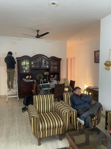 Living Room in 3 BHK Apartment at Puri Aman Vilas, Sector 89 – for Rent