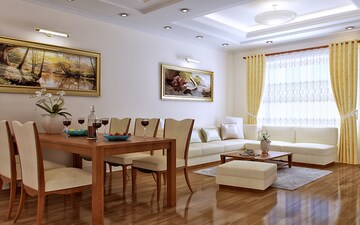 Living Room in 3 BHK Apartment at Puri Pranayam, Sector 82 – for Rent