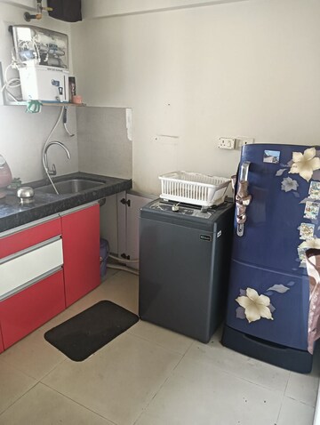 Master Bedroom in 1 BHK Apartment at The Wadhwa Solitaire, Kolshet Road – for Rent