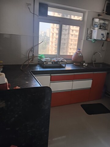 Kitchen in 1 BHK Apartment at The Wadhwa Solitaire, Kolshet Road – for Rent