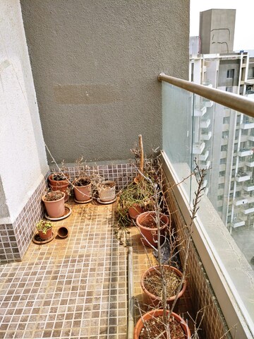 Balcony in 2 BHK Apartment at Bavdhan – for Rent