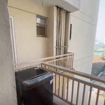 Balcony in 3 BHK Apartment at Ansal Height 86, Nawada Fatehpur – for Rent