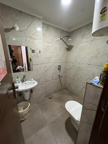 Bathroom in 3 BHK Apartment at Saket – for Rent