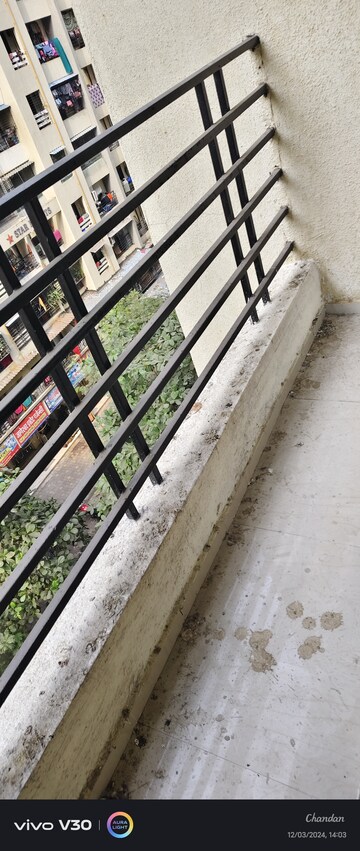 Balcony in 2 BHK Apartment at Shree Swastick Heights, Virar West – for Sale