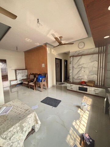 Living Room in 2 BHK Apartment at Krishiv Aangan, Sanpada – for Rent