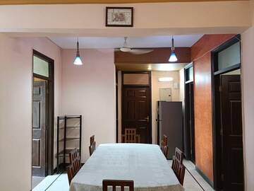 Living Room in 3 BHK Builder Floor at Ansal Sushant Lok I, Sector 43 – for Rent