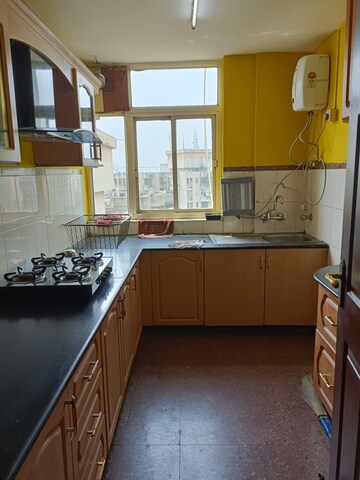 Kitchen in 3 BHK Builder Floor at Ansal Sushant Lok I, Sector 43 – for Rent