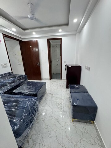 Living Room in 1 BHK Builder Floor at Saket – for Rent