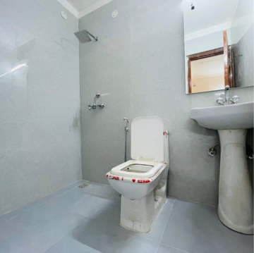 Bathroom in 2 BHK Builder Floor at Sushant Lok 2, Sector 56 – for Sale