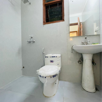 Bathroom in 2 BHK Builder Floor at Sushant Lok 2, Sector 56 – for Sale