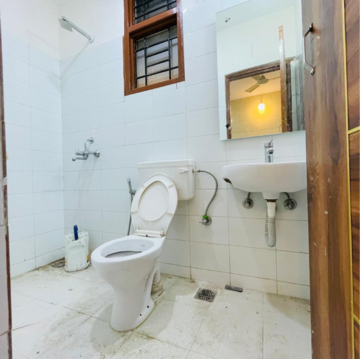 Bathroom in 2 BHK Builder Floor at Sushant Lok 2, Sector 56 – for Sale