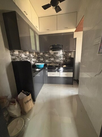 Kitchen in 2 BHK Apartment at Krishiv Aangan, Sanpada – for Rent