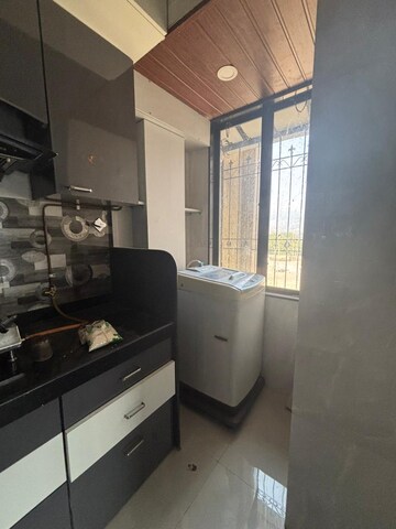 Kitchen in 2 BHK Apartment at Krishiv Aangan, Sanpada – for Rent
