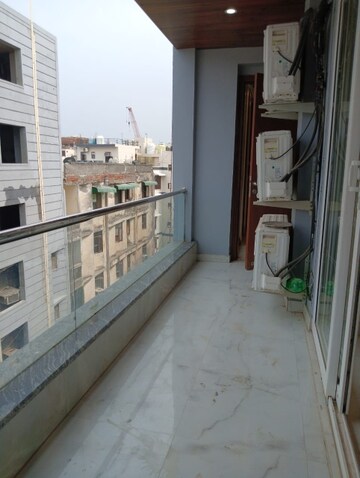 Balcony in 4 BHK Builder Floor at Saket – for Rent
