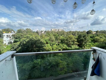 Balcony in 2 BHK Apartment at Bren EdgeWaters, Kasavanahalli – for Rent