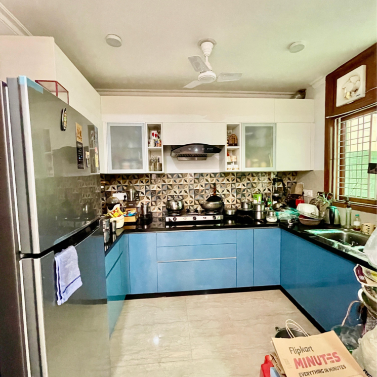 Kitchen, sushant-lok-3 3 Bedroom 240 Sq.Yd. Builder Floor In Sector 57 Gurgaon 7974424