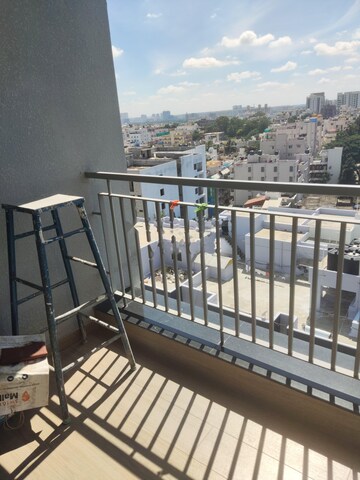 Balcony in 2.5 BHK Apartment at Brigade Tech Gardens, Brookefield – for Rent