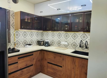 Kitchen in 3 BHK Apartment at My Home Abhra, Madhapur – for Rent