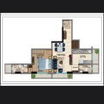 1 BHK 548 Sq.Ft. Apartment in Bhavani Apartment