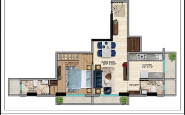 1 BHK Apartment For Sale in Bhavani Apartment, Charai