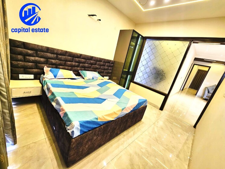 Bedroom, peer mucchalla 4 Bedroom 1800 Sq.Ft. Apartment In Peer Mucchalla Zirakpur 7974540