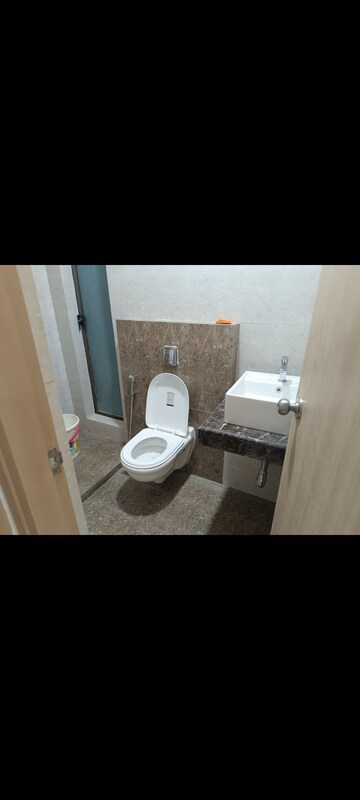 Bathroom in 2 BHK Apartment at Rajesh Raj Infinia, Malad West – for Rent
