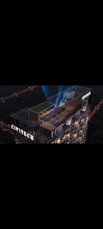 Studio Apartment – Exterior View View at Civitech Santoni, Sector 16b Greater Noida - for Sale