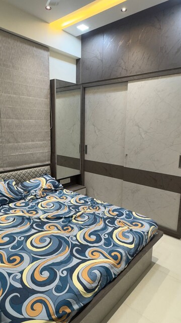 Bedroom in 3 BHK Apartment at Serenity Shivam, South Bopal – for Rent