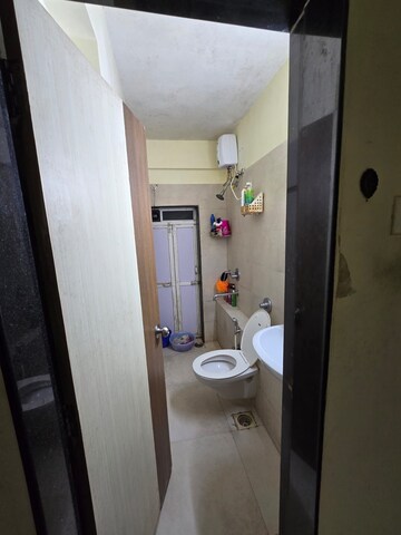 Bathroom in 1 BHK Apartment at Mantri Serene, Goregaon East – for Rent