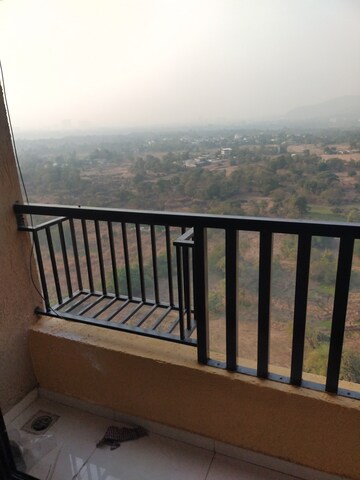 Balcony in 1 BHK Apartment at Raunak City Sector 4, Kalyan West – for Sale