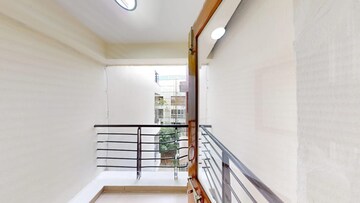 Staircase in 3 BHK Apartment at Embassy Habitat, Palace Road – for Sale