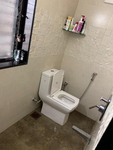 Bathroom in 4 BHK Apartment at Balaji Garden CHS, Kopar Khairane – for Sale