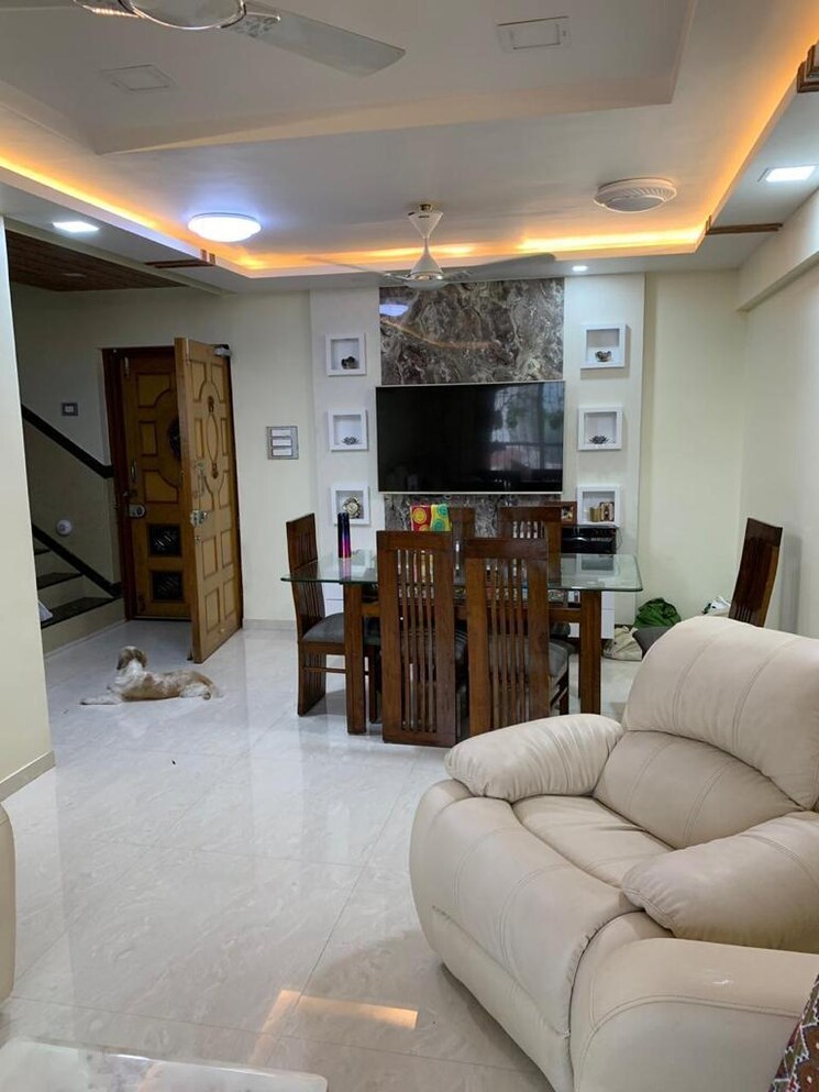Living Room, balaji-garden-chs 4 Bedroom 1600 Sq.Ft. Apartment In Kopar Khairane Navi Mumbai 7974668