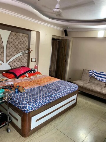 Bedroom in 4 BHK Apartment at Balaji Garden CHS, Kopar Khairane – for Sale