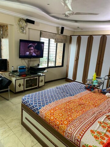 Bedroom in 4 BHK Apartment at Balaji Garden CHS, Kopar Khairane – for Sale