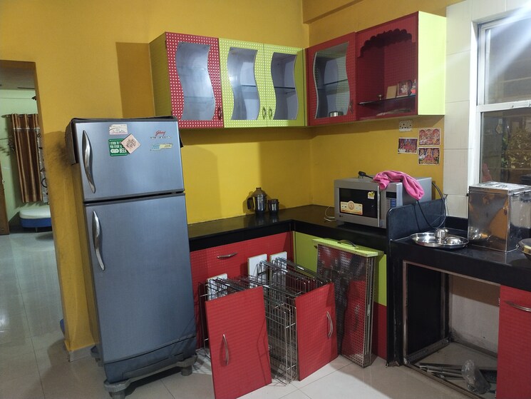 Kitchen, celina-chs 2 Bedroom 900 Sq.Ft. Villa In Chinchwad Pune 7974694