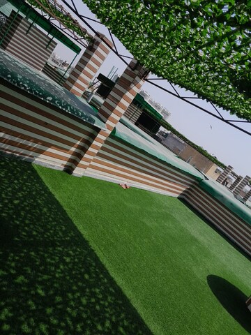 Balcony in 3 BHK Builder Floor at Dwarka Mor – for Rent