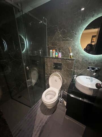 Bathroom in 3 BHK Villa at BU Bhandari Edenn Garden, Wakad – for Sale