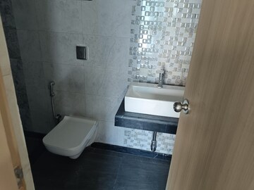 Bathroom in 2 BHK Apartment at Rajesh Raj Infinia, Malad West – for Rent