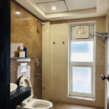 Bathroom in 3.5 BHK Apartment at Kharar Landran Road – for Rent