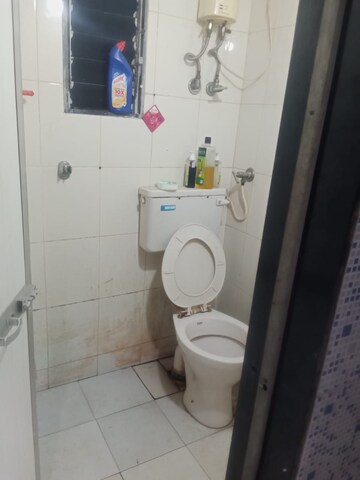 Bathroom in 1 RK Apartment at Gokuldham Complex, Goregaon East – for Rent