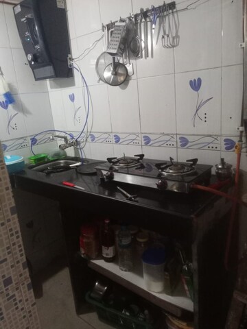 Kitchen in 1 RK Apartment at Gokuldham Complex, Goregaon East – for Rent