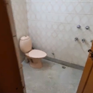 Bathroom in 2 BHK Builder Floor at Lajpat Nagar I – for Rent
