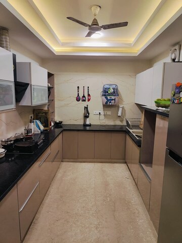 Kitchen in 3 BHK Builder Floor at Sector 7 – for Rent