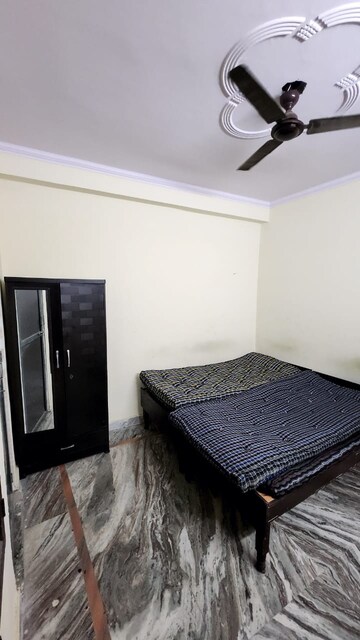 Bedroom in 1.5 BHK Builder Floor at New Ashok Nagar – for Rent