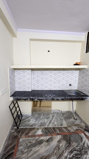 Kitchen in 1.5 BHK Builder Floor at New Ashok Nagar – for Rent