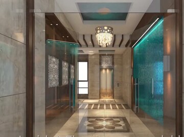 Building Lobby in 2 BHK Apartment at Beauty Greenstone Heritage, Kalbadevi – for Sale