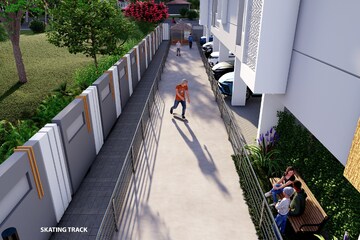 Balcony in 2 BHK Apartment at Sinovik Nirvana, Gattahalli – for Sale